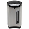 Термопот SONNEN TP-60, 6 л, 900 Вт, 1 температурный режим, 3 режима подачи воды, сталь, черный/серебро, 456713 456713