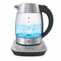 Чайник BQ (БИ-КЬЮ) KT1703G, 1,7 л, 2200 Вт, закрытый нагревательный элемент, ТЕРМОРЕГУЛЯТОР, стекло, 86197970 457553