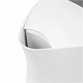 Чайник BRAUN WK-300, 1,7 л, 2200 Вт, закрытый нагревательный элемент, пластик, белый 450607