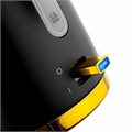 Чайник BRAYER BR1017, 1,7 л, 2200 Вт, закрытый нагревательный элемент, сталь, черный 456060