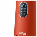 Чайник KITFORT КТ-6115-3, 1,5 л, 1800 Вт, закрытый нагревательный элемент, ТЕРМОРЕГУЛЯТОР, двойные стенки, красный 455997