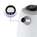 Чайник KITFORT КТ-6121-2, 1,7 л, 2200 Вт, закрытый нагревательный элемент, LED-дисплей, ТЕРМОРЕГУЛЯТОР, сталь, белый 456002