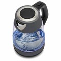 Чайник POLARIS PWK 1760CGL, 1,7 л, 1850-2150 Вт, закрытый нагревательный элемент, стекло, графитовый, 37418 456759