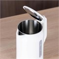 Чайник SCARLETT SC-EK21S31, 1,5 л, 2200 Вт, закрытый нагревательный элемент, двойные стенки, белый 457209