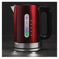 Чайник SCARLETT SC-EK21S78, 1,7 л, 2200 Вт, закрытый нагревательный элемент, ТЕРМОРЕГУЛЯТОР, сталь, бордовый 455908