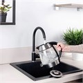 Чайник SCARLETT SC-EK27G13, 2 л, 2200 Вт, закрытый нагревательный элемент, стекло, стальной 457215