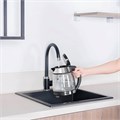 Чайник SCARLETT SC-EK27G54, 1,7 л, 1800 Вт, закрытый нагревательный элемент, стекло, стальной 457213