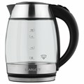Чайник SCARLETT SC-EK27G94, 1,7 л, 2200 Вт, закрытый нагревательный элемент, стекло, черный 455917