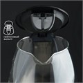 Чайник SCARLETT SC-EK27G98, 1,7 л, 2200 Вт, закрытый нагревательный элемент, стекло, коричневый 455918