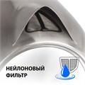 Чайник SONNEN KT-1740, 1,7 л, 2200 Вт, закрытый нагревательный элемент, терморегулятор, нержавеющая сталь, 453421 453421