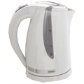 Чайник SONNEN KT-1743, 1,7 л, 2200 Вт, закрытый нагревательный элемент, пластик, белый, 453414 453414