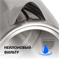 Чайник SONNEN KT-1785, 1,7 л, 2200 Вт, закрытый нагревательный элемент, нержавеющая сталь, 453420 453420