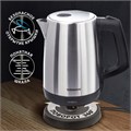 Чайник SONNEN KT-1785, 1,7 л, 2200 Вт, закрытый нагревательный элемент, нержавеющая сталь, 453420 453420