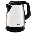 Чайник TEFAL KI150D30, 1,7 л, 2400 Вт, закрытый нагревательный элемент, сталь, серебристый, 7211001458 456505