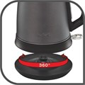 Чайник TEFAL KI270930, 1,7 л, 2400 Вт, закрытый нагревательный элемент, сталь, графитовый, 7211002432 456507