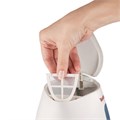 Чайник TEFAL KO29913E, 1,5 л, 2200 Вт, закрытый нагревательный элемент, пластик, белый, 7211000396 456514