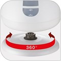 Чайник TEFAL KO29913E, 1,5 л, 2200 Вт, закрытый нагревательный элемент, пластик, белый, 7211000396 456514
