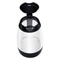 Чайник TEFAL KO450832, 1,7 л, 2400 Вт, закрытый нагревательный элемент, стекло, черный 456513