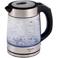 Чайник TIMBERK T-EK27G03, 1,7 л, 2200 Вт, закрытый нагревательный элемент, ТЕРМОРЕГУЛЯТОР, стекло, стальной 457220