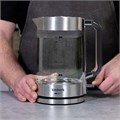 Чайник TIMBERK T-EK27G04, 2 л, 2200 Вт, закрытый нагревательный элемент, стекло, стальной 457222