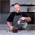 Чайник TIMBERK T-EK27G04, 2 л, 2200 Вт, закрытый нагревательный элемент, стекло, стальной 457222