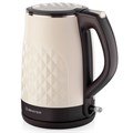 Чайник с двойными стенками BRAYER BR1043WH, 1,5 л, 2200 Вт, закрытый нагревательный элемент, бежевый 456074