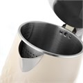 Чайник с двойными стенками BRAYER BR1043WH, 1,5 л, 2200 Вт, закрытый нагревательный элемент, бежевый 456074