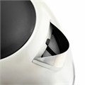 Чайник с термометром BRAYER BR1005YE, 1,7л, 2200Вт, закрытый нагревательный элемент, сталь, бежевый 456046