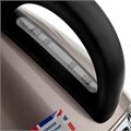 Чайник с термометром BRAYER BR1007, 1,7 л, 2200 Вт, закрытый нагревательный элемент, сталь, бежевый 456048