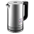 Чайник с терморегулятором BRAYER BR1060, 1,7 л, 2200 Вт, закрытый нагревательный элемент, сталь 456595