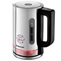 Чайник с терморегулятором BRAYER BR1060, 1,7 л, 2200 Вт, закрытый нагревательный элемент, сталь 456595
