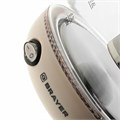 Чайник со съемным заварником BRAYER BR1046, 1 л, 1100 Вт, закрытый нагревательный элемент, бежевый 456078