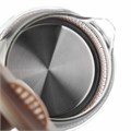 Чайник со съемным заварником BRAYER BR1046, 1 л, 1100 Вт, закрытый нагревательный элемент, бежевый 456078