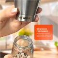 Механические ручные мельницы для соли и перца, набор 2 шт., нержавеющая сталь, DASWERK, 456628 456628