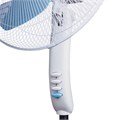 Вентилятор напольный SONNEN FS40-A104 Line, 45 Вт, 3 скоростных режима, белый/синий, 451034 451034
