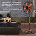 Вентилятор напольный, 3 режима, SONNEN TF-50W-45-А304, d=45 см, 50 Вт, черный, 454789, FS-45-A304 454789