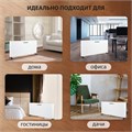 Обогреватель-конвектор SONNEN ONYX-2000.1, 2000 Вт, Х-образный нагревательный элемент, белый, сделано в России, 457630 457630
