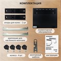 Обогреватель-конвектор SONNEN TEPLO-10, 1000 Вт, Х-образный нагревательный элемент, черный, сделано в России, 457627 457627