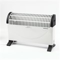 Обогреватель-конвектор SONNEN Y-02S, 1500 Вт, 3 режима работы, белый/черный, 453494 453494