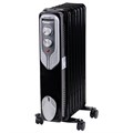 Обогреватель масляный SONNEN DFN-07BL, 1500 Вт, 7 секций, черный, 455310 455310