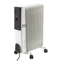 Обогреватель масляный SONNEN DFS-09, 2000 Вт, 9 секций, белый, 453499 453499
