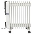 Обогреватель масляный SONNEN DFS-11, 2500 Вт, 11 секций, белый, 453500 453500