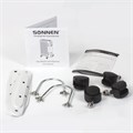 Обогреватель масляный SONNEN DFS-11, 2500 Вт, 11 секций, белый, 453500 453500