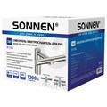 Сушилка для рук (смеситель-электросушитель для раковины) сенсорная SONNEN SF1204, 1200 Вт, 95 м/с, IP24, 75 дБ, нержавеющая сталь, 607194 607194