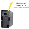 Сушилка для рук BXG-JET-7200, 1650 Вт, ультрафиолет, погружного типа, время сушки 10 секунд, пластик, белая 605692