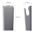 Сушилка для рук KSITEX UV-9999C, 2050 Вт, ультрафиолет, погружного типа, время сушки 10 секунд, пластик, серебристая 605512