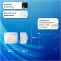 Сушилка для рук SONNEN HD-298, 1500 Вт, металлический корпус, антивандальная, белая, 604193 604193
