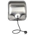 Сушилка для рук SONNEN HD-999, 1800 Вт, нержавеющая сталь, антивандальная, хром, 604746 604746