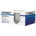 Сушилка для рук ВЫСОКОСКОРОСТНАЯ АНТИВАНДАЛЬНАЯ SONNEN K2022A, 1300 Вт, 150 м/с, IPX1, 72 дБ, нержавеющая сталь, 607191 607191