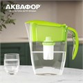 Кувшин-фильтр для очистки воды АКВАФОР "Реал В15", 2,9 л, со сменной кассетой, салатовый, 210156 609288